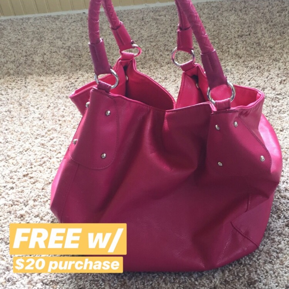 Hot Pink Hobo Bag